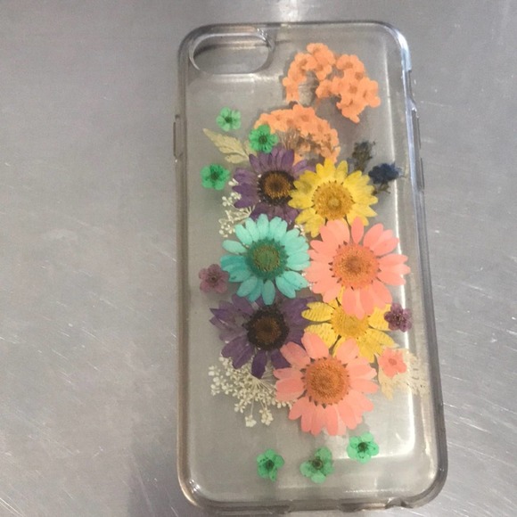 heyday Other - Heyday iPhone 8 Real Pressed Flowers Phone Case